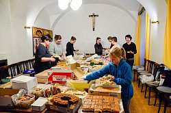 Farní kavárna se sbírkou pro Ukrajinu